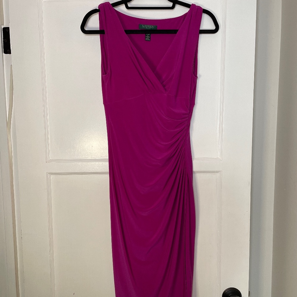 Ralph Lauren Ruched Dress